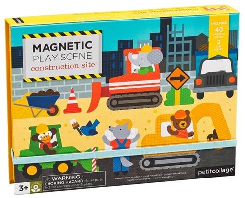 Construction Site Magnetic Play Scene