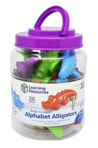Alphabet Alligators: Match Colors and Letters (Snap-N-Learn)