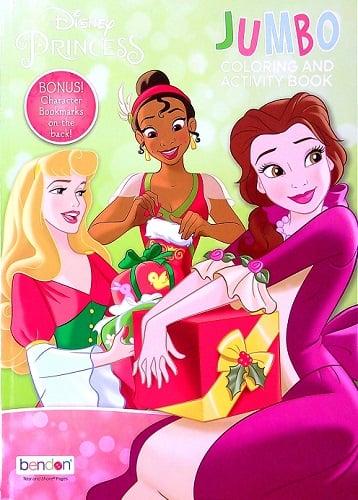 Disney Princess Jumbo Coloring and Activity Book