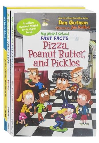 My Weird School Fast Facts 3 Book Set (Pizza, Peanut Butter, and Pickles/Sports/Jokes, Games, and Puzzles)