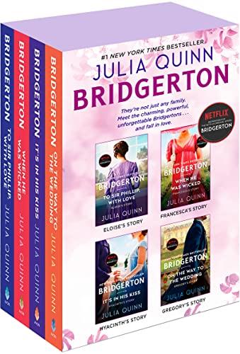Bridgerton Boxed Set (To Sir Phillip, With Love/When He Was Wicked/It's in His Kiss/On the Way to the Wedding)