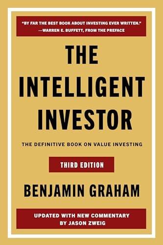 The Intelligent Investor: The Definitive Book on Value Investing (3rd Edition)