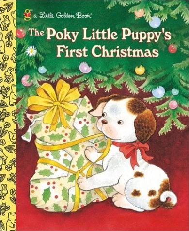 The Poky Little Puppy's First Christmas (A Little Golden Book)