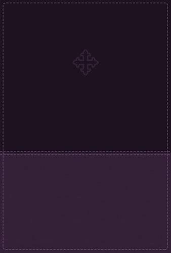 The Amplified Large Print Study Bible (Imitation Leather, Purple)