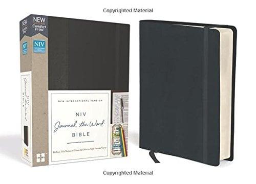 NIV Journal the Word Bible (Black)