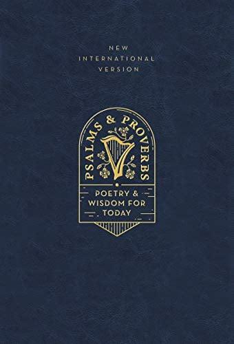 NIV Psalms and Proverbs (Leathersoft over Board, Navy)