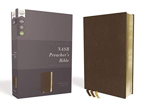 NASB Preacher's Bible (Large Comfort Print, Brown Leathersoft)