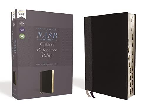 NASB, Classic Reference Bible (Thumb-Indexed, Black, Leathersoft)