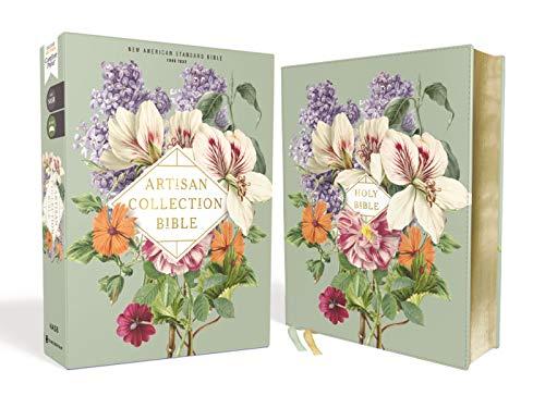 NASB Artisan Collection Bible (Sage Floral Leathersoft)