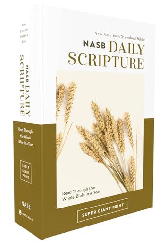 NASB, Super Giant Print Daily Scripture