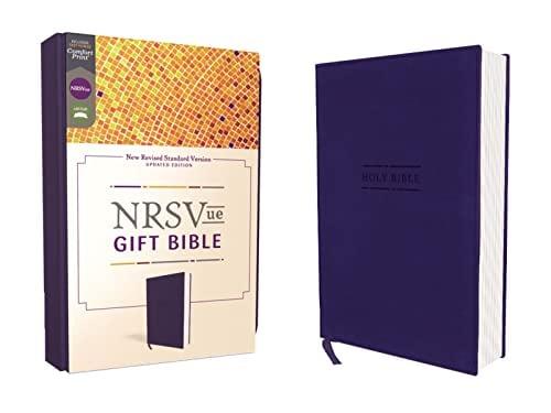 NRSVue, Gift Bible (Blue Leathersoft)