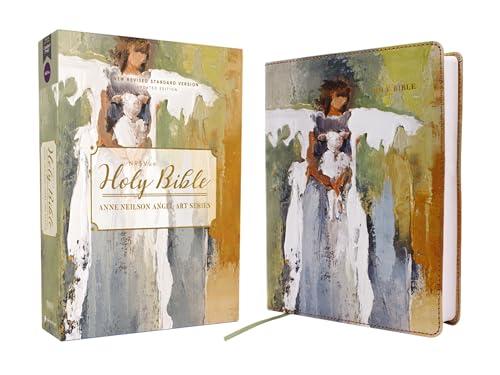 NRSVue, Holy Bible (Multi-Color Leathersoft, Anne Neilson Angel Art Series)