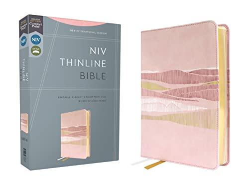 NIV, Thinline Bible (Pink Leathersoft)