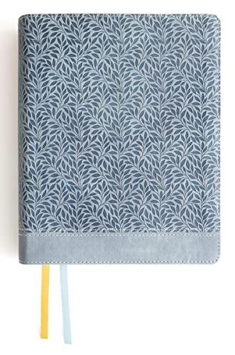 NIV, Large Print, Journal the Word Bible (Teal Leathersoft)