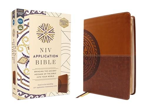NIV, Application Bible (Brown Leathersoft)