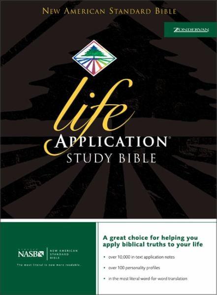 Life Application Study Bible (Updated NASB, Thumb Indexed, Black Top Grain Leather)