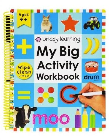 My Big Activity Work Book (With Free Wipe-Clean Pen)