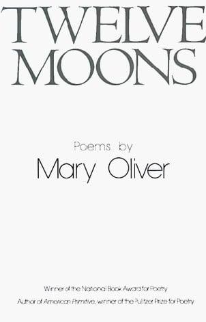 Twelve Moons: Poems