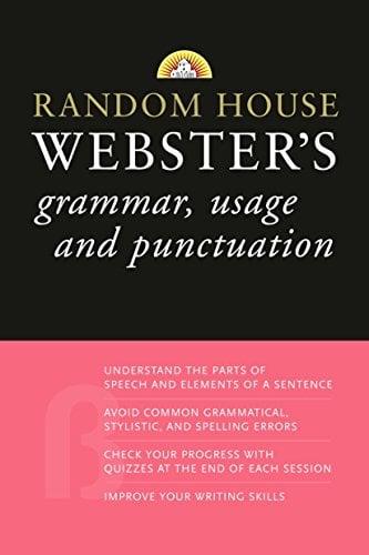 Random House Webster's Grammar, Usage, and Punctuation