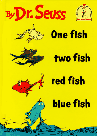 One Fish Two Fish Red Fish Blue Fish (Beginner Books)