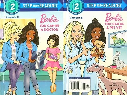 You Can Be a Doctor/You Can Be a Pet Vet 2 Books in 1 (Barbie, Step Into Reading, Step 2)