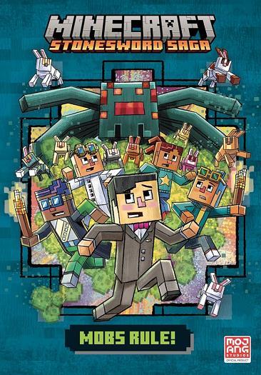 Minecraft Stonesword Saga 2 Book Set (Crack in the Code/Mobs Rule)