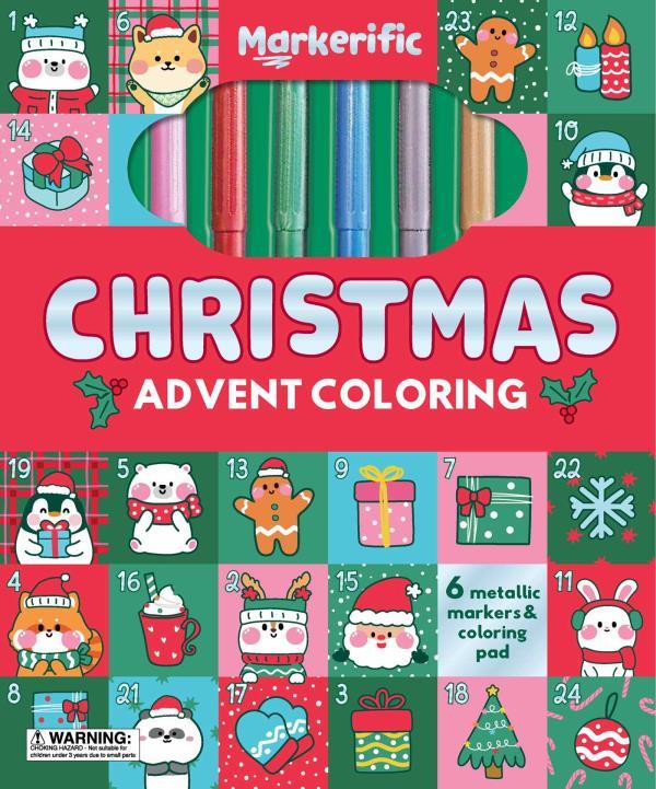 Christmas Advent Coloring (Markerific)
