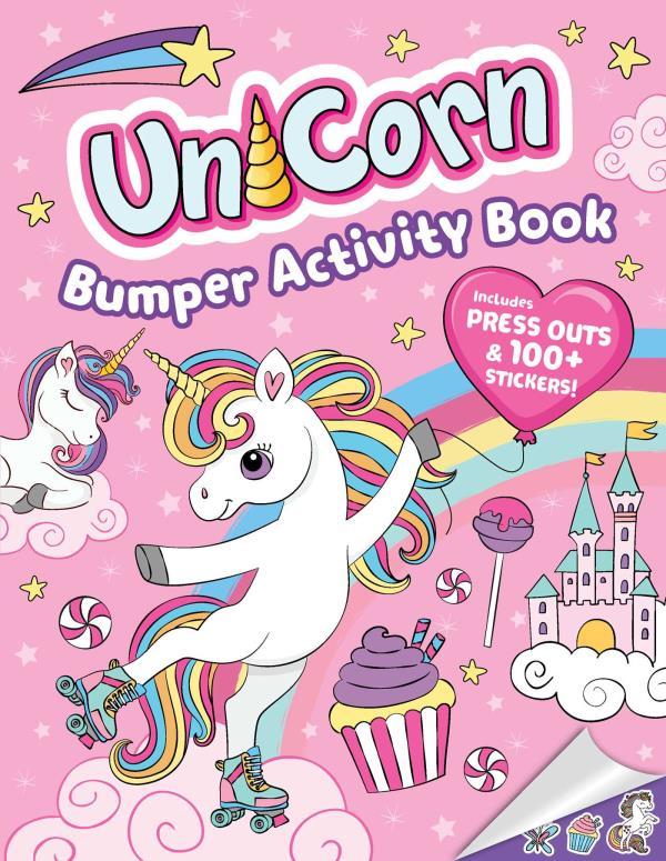 Unicorn Bumper Activity Book