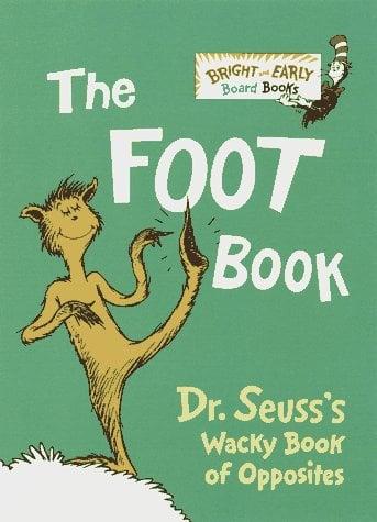 The Foot Book (Bright and Early Board Books)
