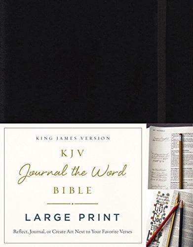 KJV Journal the Word Bible (Large Print)