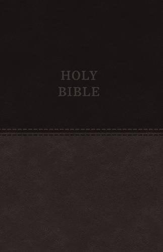 KJV Value Large Print Thinline Bible (Gray Leathersoft)