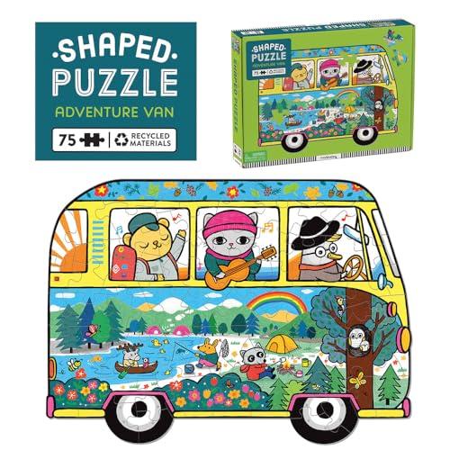 Adventure Van 75 Piece Shaped Puzzle