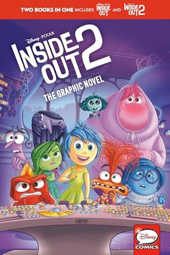 Disney Pixar Inside Out 2 Two Books in One (Inside Out/Inside Out 2)