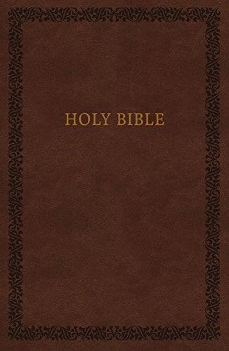 NKJV Soft Touch Holy Bible (4193BR, Brown Leathersoft)