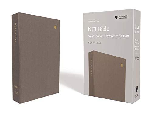 NET Bible, Single-Column Reference (7882GY - Cray Cloth Over Board)