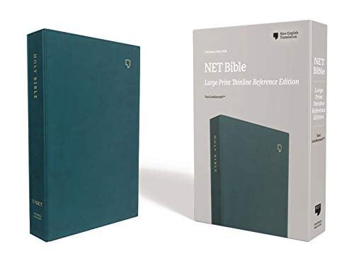 NET Bible, Large Print, Thinline Reference Edition (4673T - Teal Leathersoft)