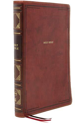 NKJV, Giant Print Reference Bible (2853BRN - Brown Leathersoft)