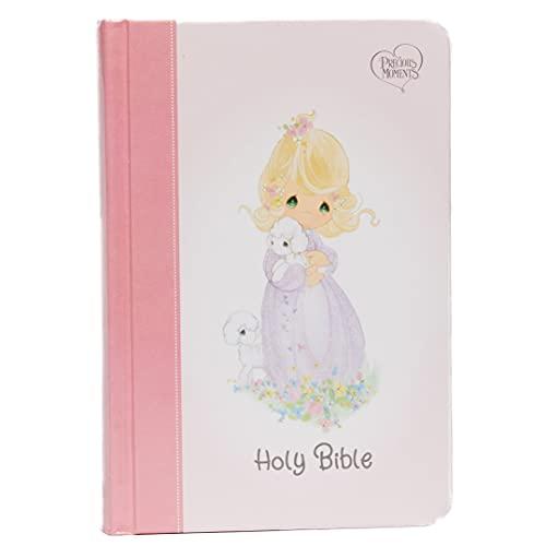 NKJV Holy Bible Precious Moments (# 9772PK, Pink Hardcover)