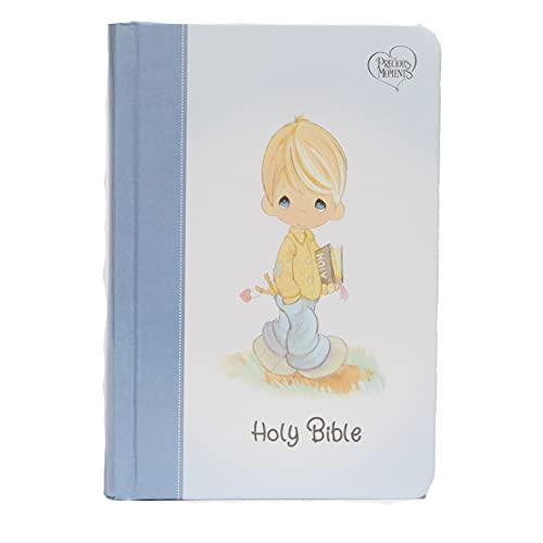 NKJV Precious Moments Holy Bible (# 9772BL, Blue Hardcover)