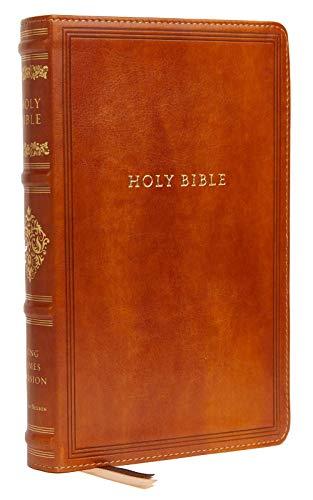 KJV Sovereign Collection King James Bible (3 9893BRN, Brown Leathersoft)