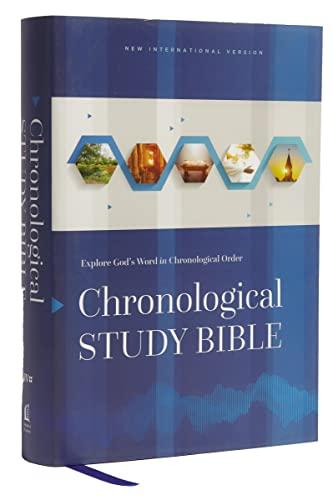 NIV, Chronological Study Bible (5382, Hardcover)