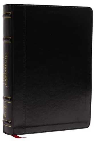 NKJV, Chronological Study Bible (6383BK - Black, Leathersoft)