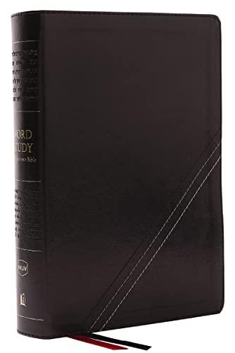 NKJV, Word Study, Reference Bible (#9913BK - Black Leathersoft)