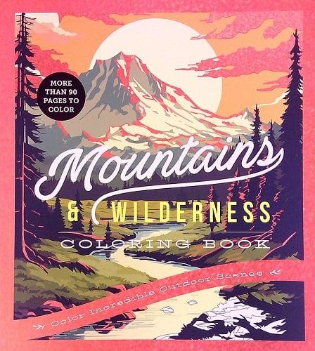 Mountains & Wilderness Coloring Book