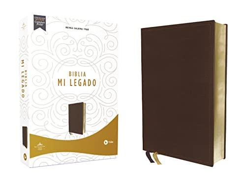 RVR60, Mi Legado Biblia (Leathersoft, Café)