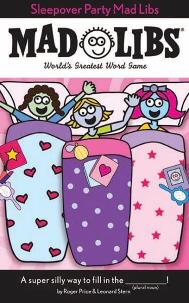 Sleepover Party Mad Libs