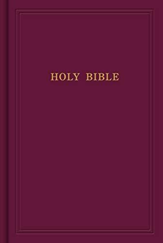 KJV, Holy Bible (Garnet, Pew Edition)