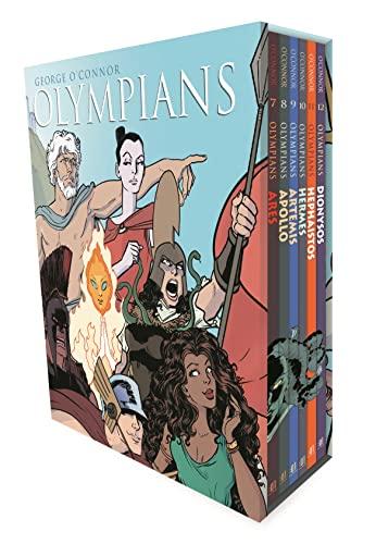 Olympians Boxed Set: Books 7-12 (Ares/Apollo/Artemis/Hermes/Hephaistos/Dionysus)