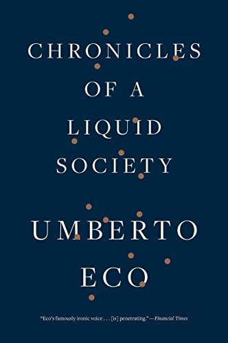 Chronicles Of A Liquid Society