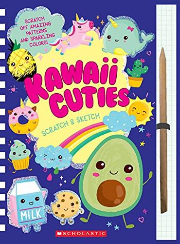 Kawaii Cuties: Scratch and Sketch